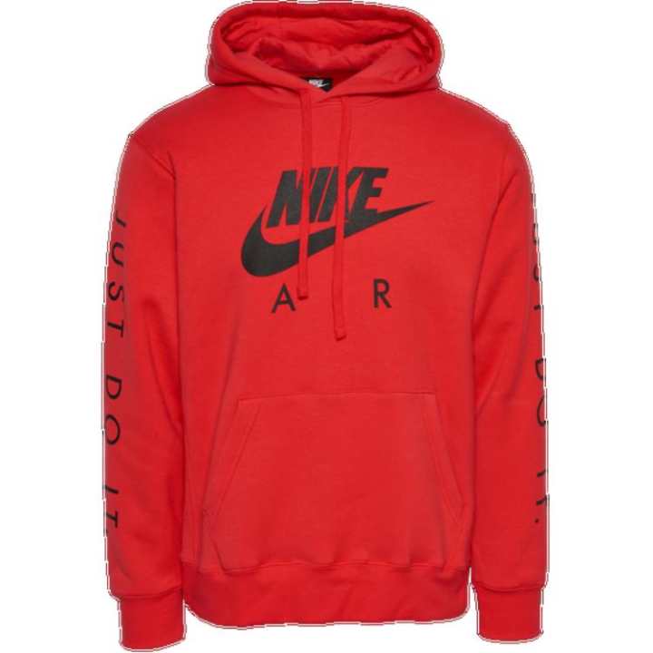 Nike Nike Sweatshirts Men's Red Hooded Moderate Regular