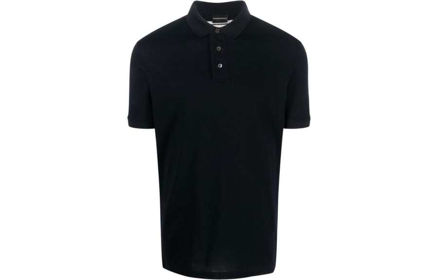 EMPORIO ARMANI SS23 Polo Shirt Men's Midnight Blue