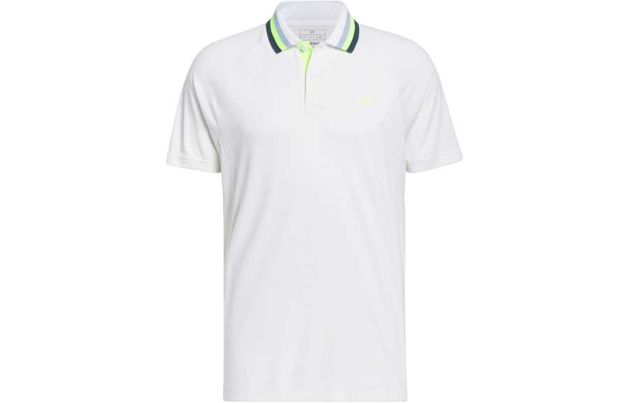 Adidas Adidas Ultimate365 Polo Shirts Men's White Polo Collar Moderate Straight Fit