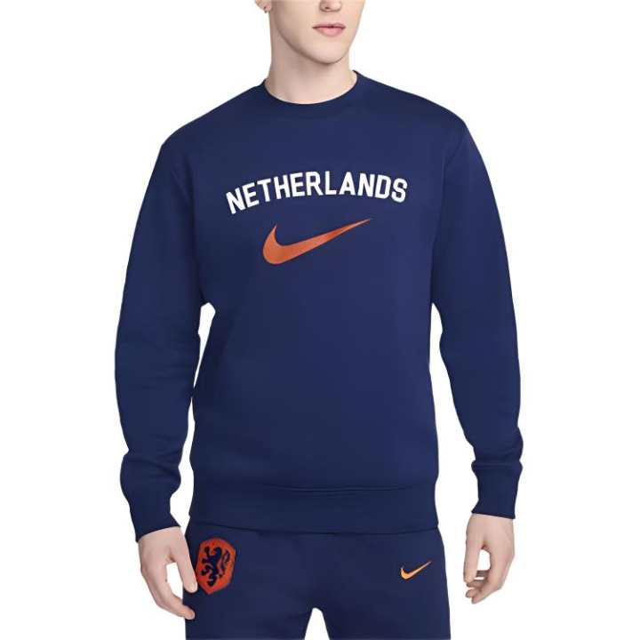 Nike Nike Netherlands Club Fleece Sweatshirt Men's Vacuum Blue