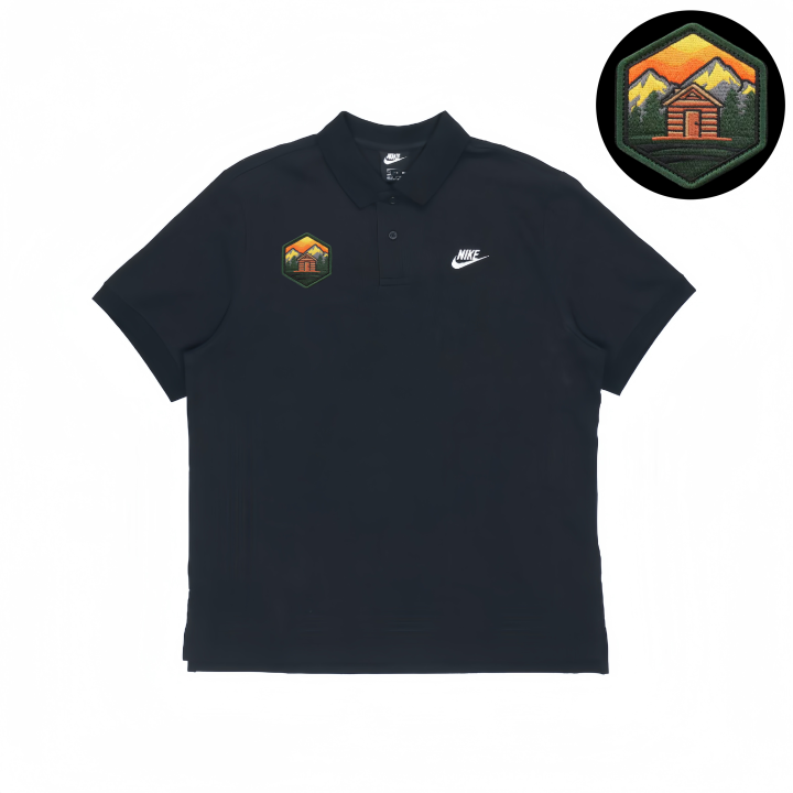 Nike Nike Polo Shirts Unisex Black Polo Collar Moderate