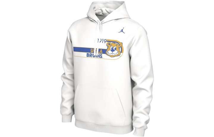 Jordan Jordan Sweatshirts Men's White Hooded Moderate Regular
