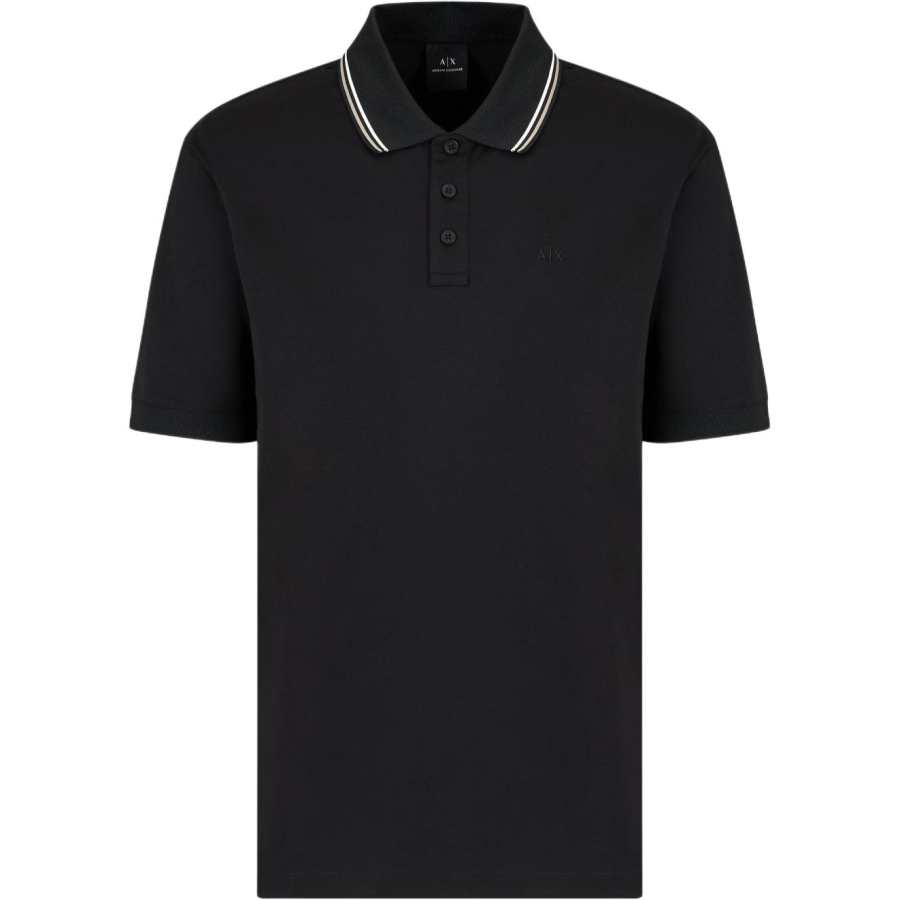 ARMANI EXCHANGE ARMANI EXCHANGEAE Polo Shirt Men's Black