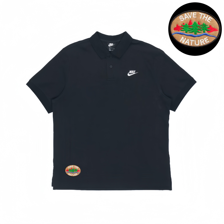 Nike Nike Polo Shirts Unisex Black Polo Collar Moderate Other
