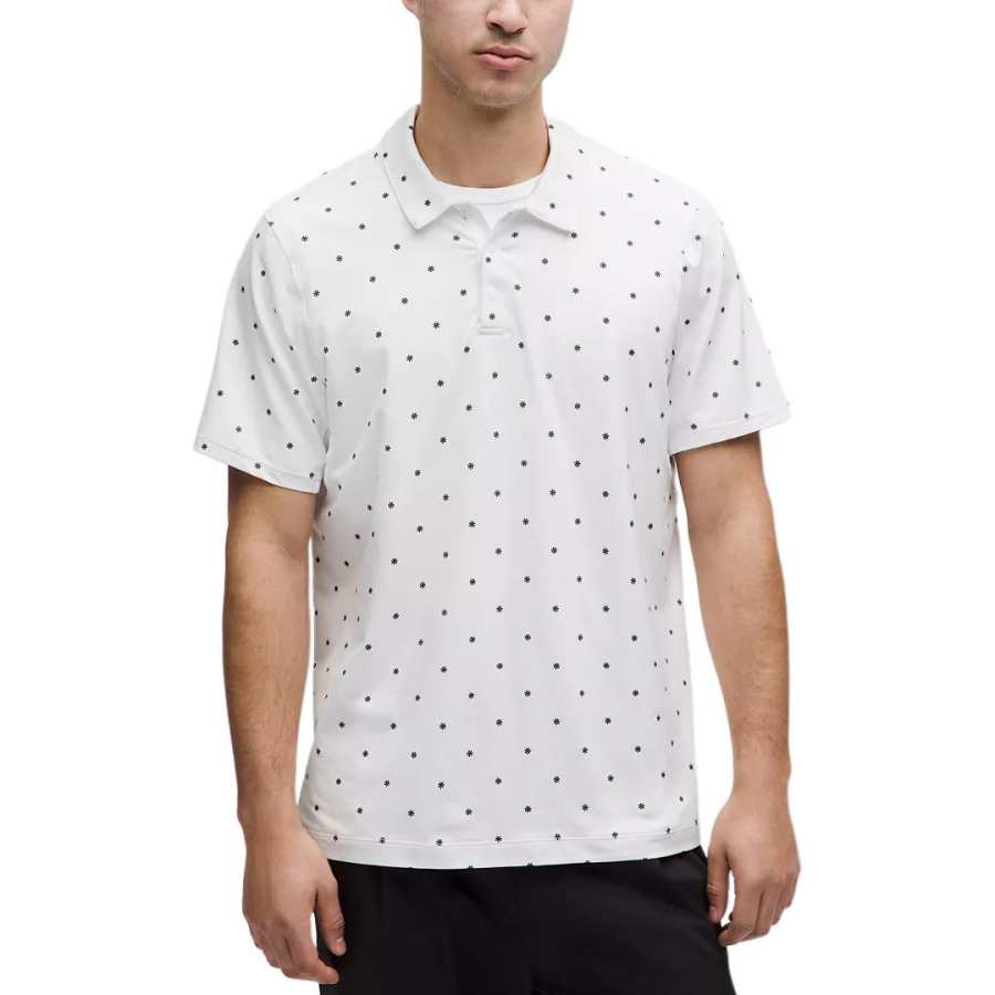 Lululemon Logo Sport SS25 Updated Fit Polo Shirt Men's