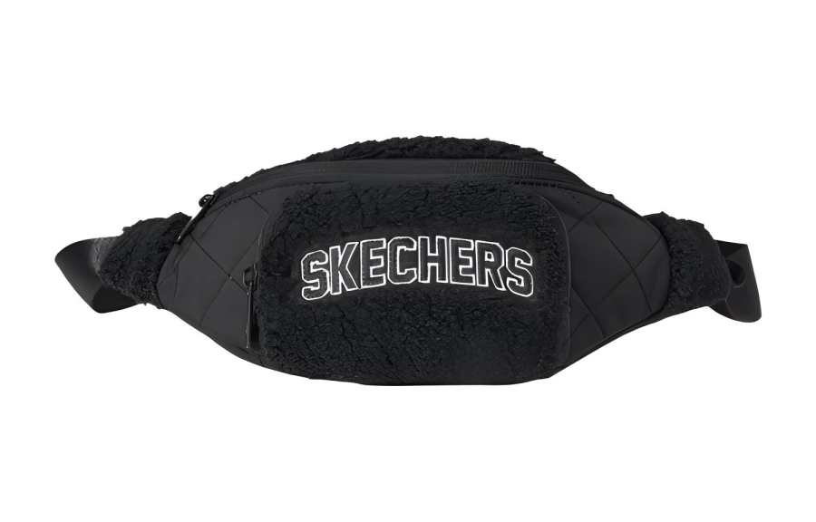 Skechers Cotton Fanny Pack Small Unisex Carbon Black