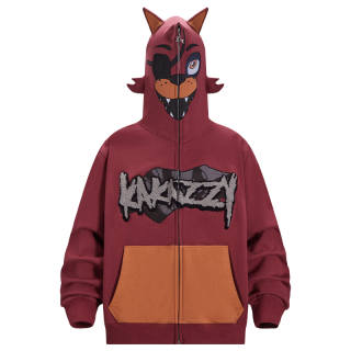 KAKAZZY Sweatshirt Unisex Burgundy