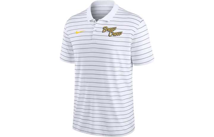 Nike Nike Polo Shirts Men's White Polo Collar Moderate Straight Fit