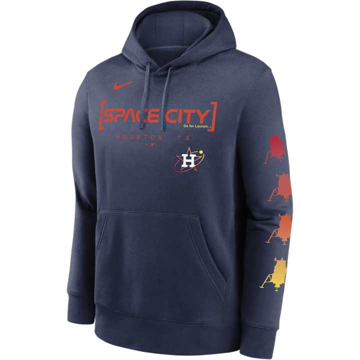Nike Nike MLB Collaboration Houston Astros City Connect Club Sweatshirt Men's Marine Blue
