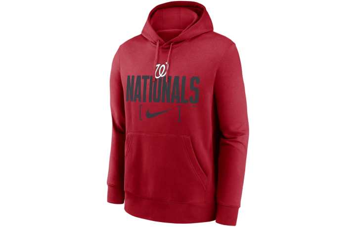 Nike Nike Washington Nationals Club Slack Sweatshirt Men's Red