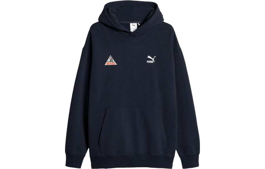 PUMA THE NEVERWORN II Loose Fit Fleece Lined Casual Hooded Sweatshirt Men's