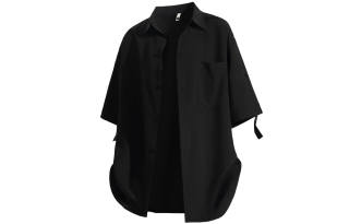 IGOI Shirts Unisex Pointed Collar Thin Shirt