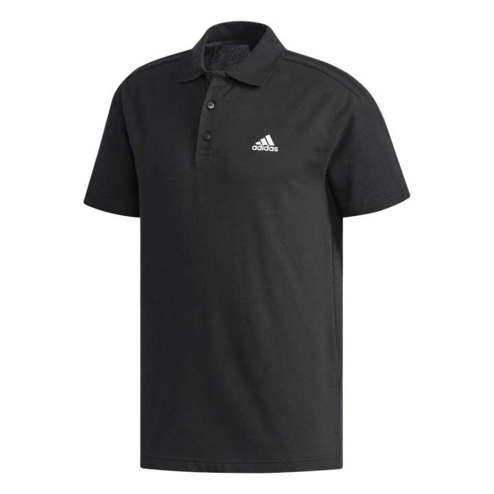 Adidas Adidas Polo Shirts Men's Black Polo Collar Moderate Other