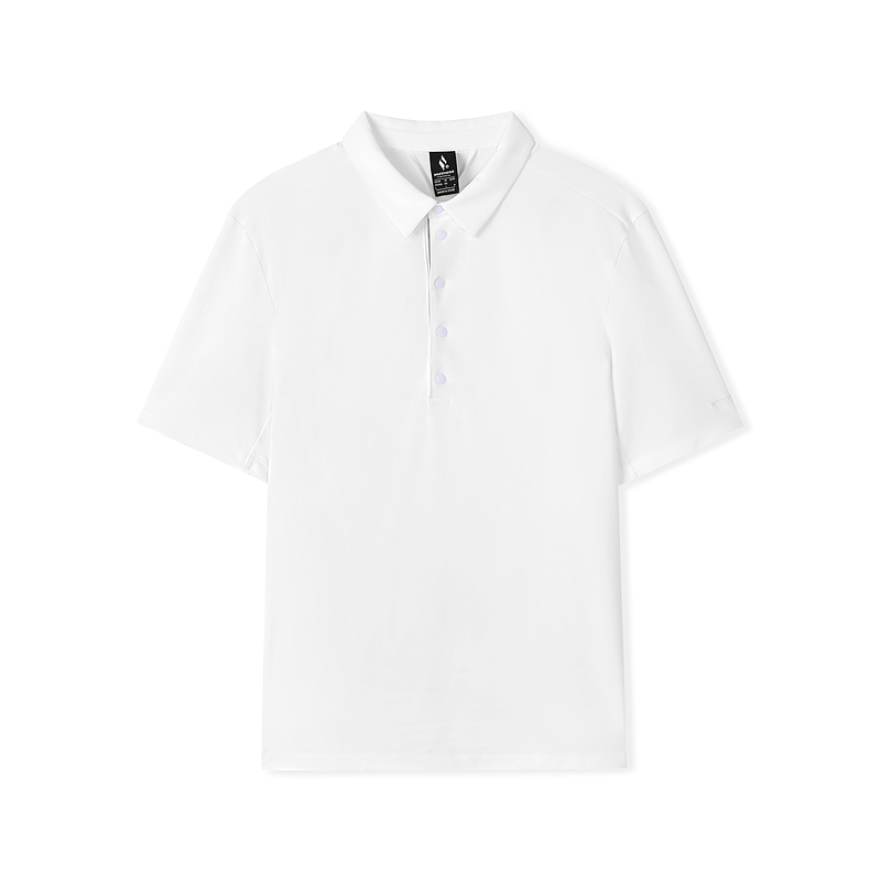 Skechers Polo Shirt Men's Bright White