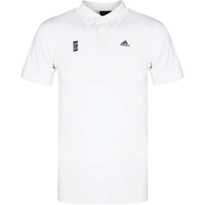 Adidas Adidas Polo Shirts Men's White Polo Collar Moderate