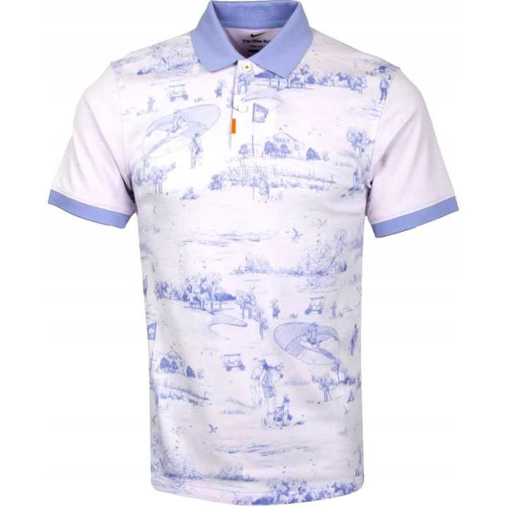 Nike Nike Polo Shirts Men's Light Purple Polo Collar Moderate Other