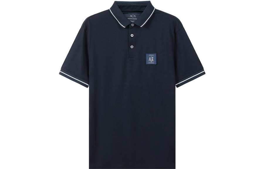 ARMANI EXCHANGE ARMANI EXCHANGEAE SS23 Polo Shirt Men's Marine Blue