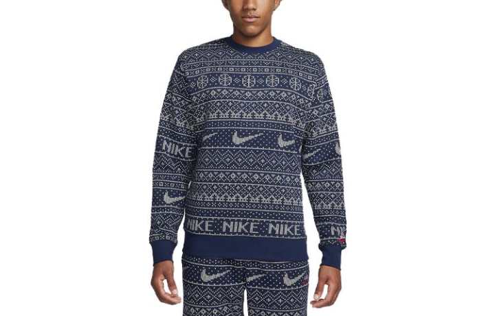 Nike Nike Sportswear Club Fleece Sweatshirt Men's Marine Blue