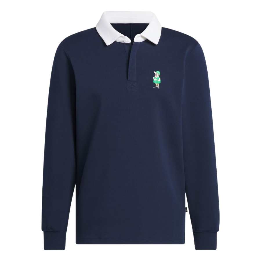 Adidas Adidas CLASSIC CHIP RUGBY SHIRT Polo Shirt Men's College Navy