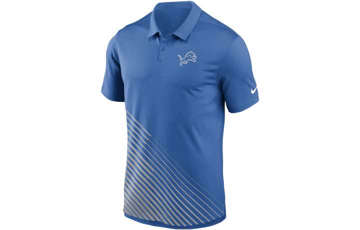 Nike Nike Dri FIT Yard Line NFL Detroit Lions Men's Polo