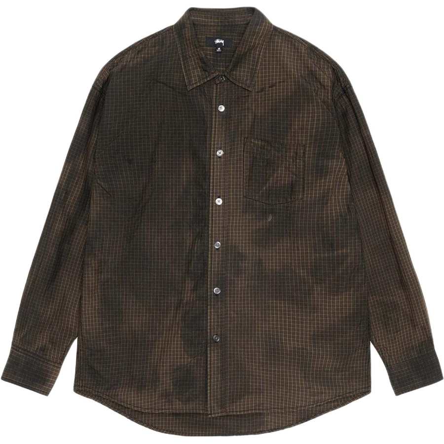 Stussy Stussy Classic Ls Shirt Sprayed