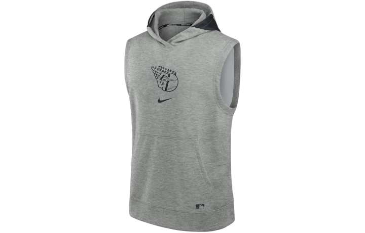Nike Nike MLB Collaboration Cleveland Guardians Authentic Sweatshirt Cleveland Guardians Men's Gray
