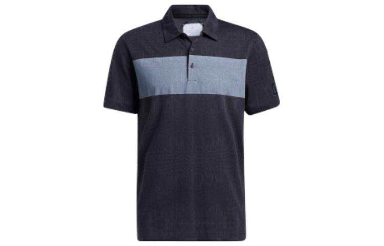 Adidas Adidas Polo Shirts Men's Gray Polo Collar Moderate Straight Fit