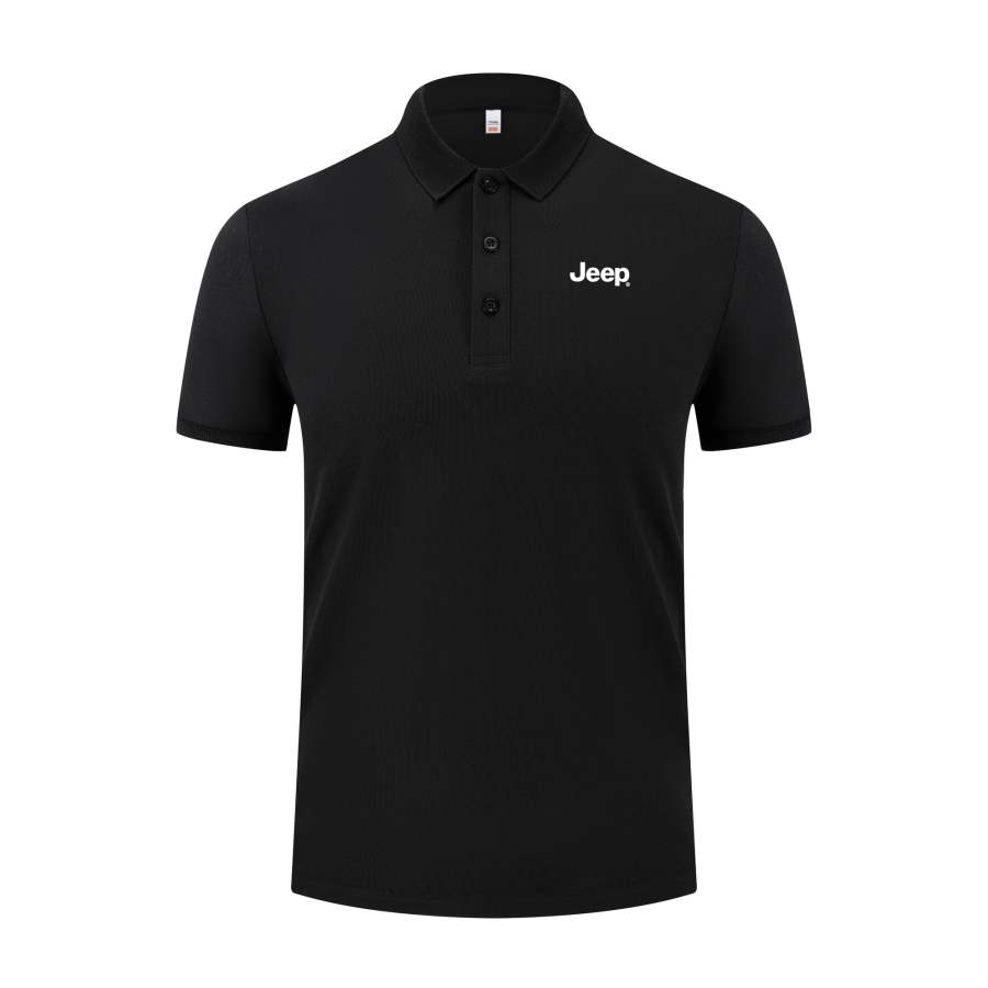 Jeep Polo Shirts Unisex Polo Collar Moderate Straight Fit