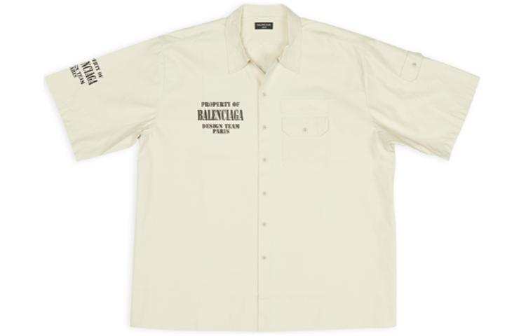 Balenciaga Property FW22 Shirt Men's Ecru