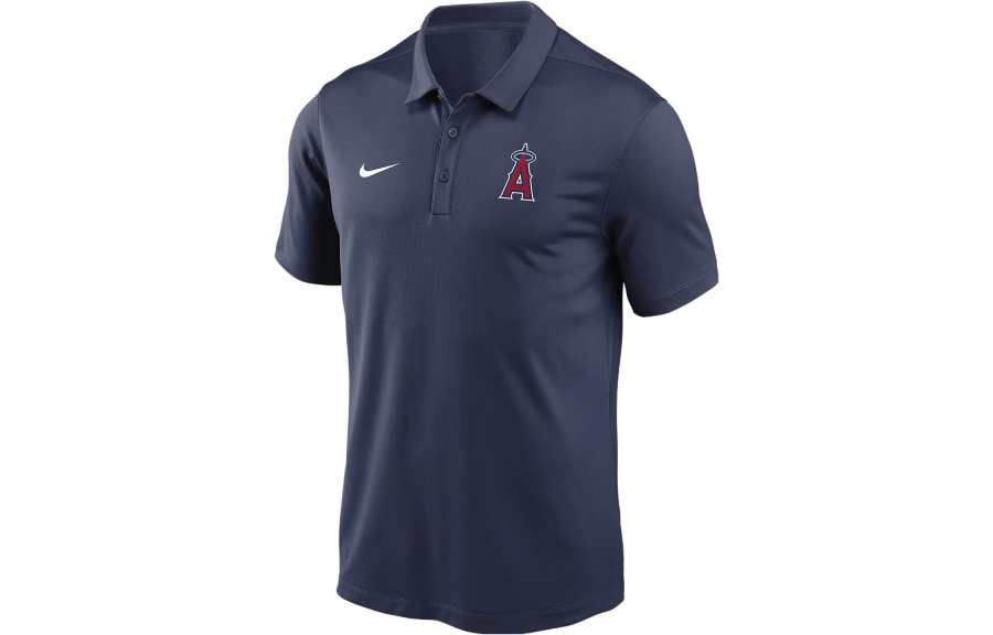 Nike Nike Polo Shirts Men's Navy Blue Polo Collar Moderate Straight Fit