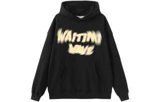 WAITINGWAVE Sweatshirts Unisex Hooded Moderate Heavyweight