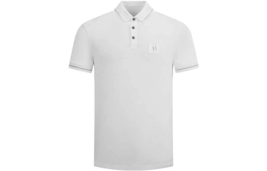 ARMANI EXCHANGE ARMANI EXCHANGEAE SS23 Polo Shirt Men's White