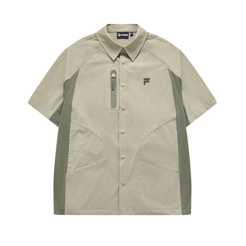 FILA FUSION URBAN TECH Shirt Men's Oat Khaki