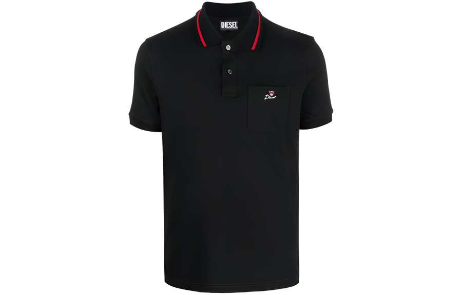 DIESEL Embroidered-logo Polo Shirt