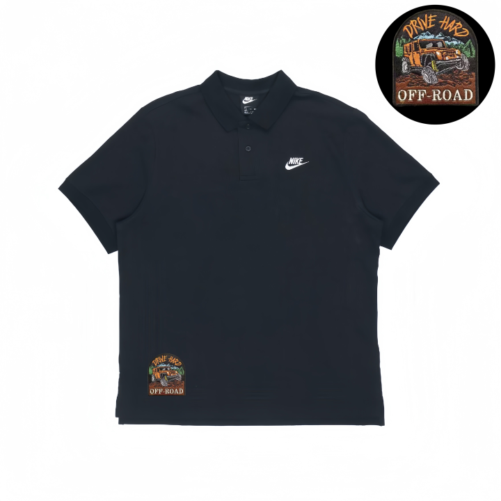 Nike Nike Polo Shirts Unisex Black Polo Collar Moderate