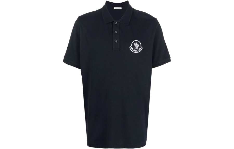 Moncler Polo Shirt Men's Dark Blue