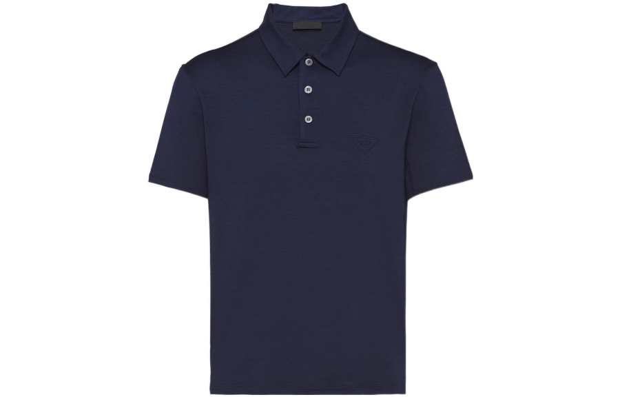 PRADA PRADA SS22 Polo Shirt Men's Blue