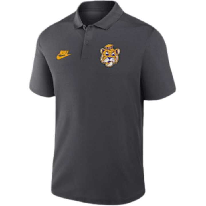 Nike Nike Lsu Tigers Primetime Victory Legacy Vault Logo Men's Nike Dri FIT College Polo