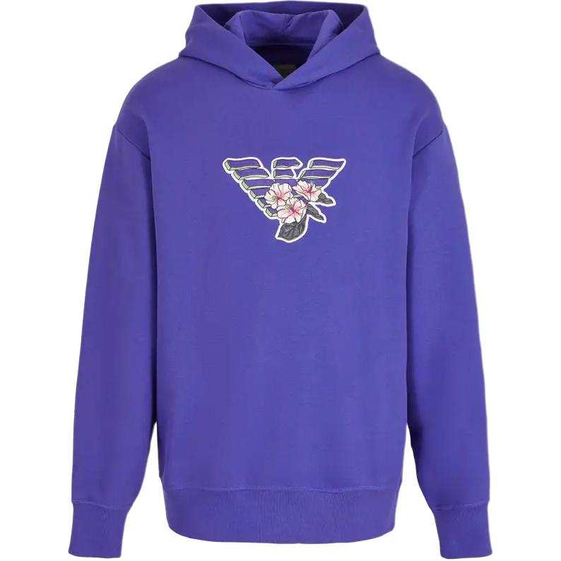 EMPORIO ARMANI Sweatshirt Men's Blue Purple