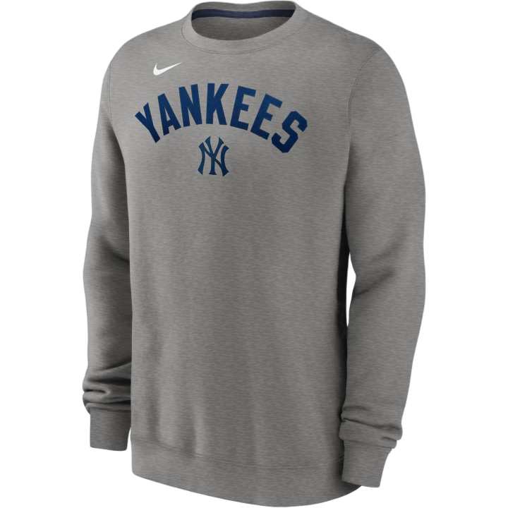 Nike Nike MLB Collaboration New York Yankees Classic Sweatshirt New York Yankees Men's Gray