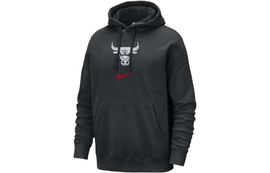 Nike Nike Chicago Bulls Club Fleece City Edition Sweatshirt City Edition, Chicago Bulls Men's Black