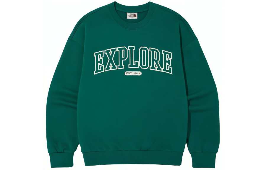 THE NORTH FACE Explore Sweatshirts Sweatshirt Unisex Green