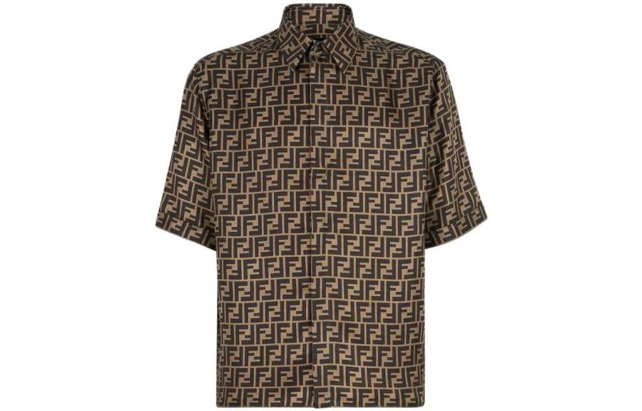 FENDI Ff Motif Short Sleeved Shirt