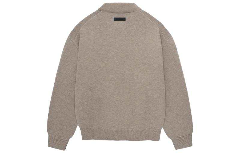 Fear Of God Essentials FW23 Polo Shirt Men's Core Heather/Core Heather