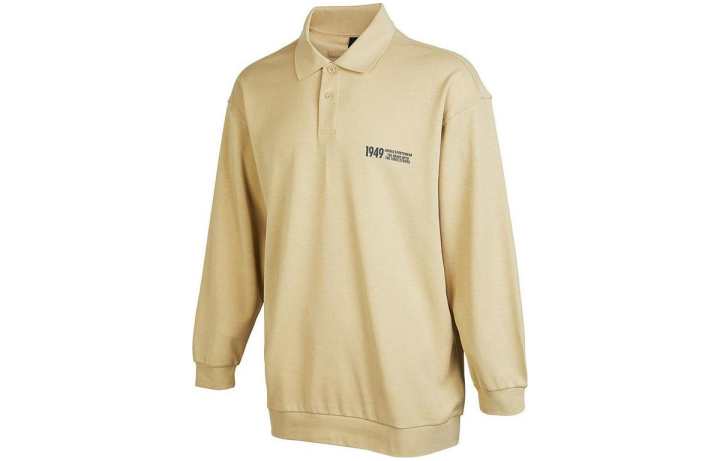 Adidas Adidas Polo Shirts Men's Grassland Brown Polo Collar Moderate Other