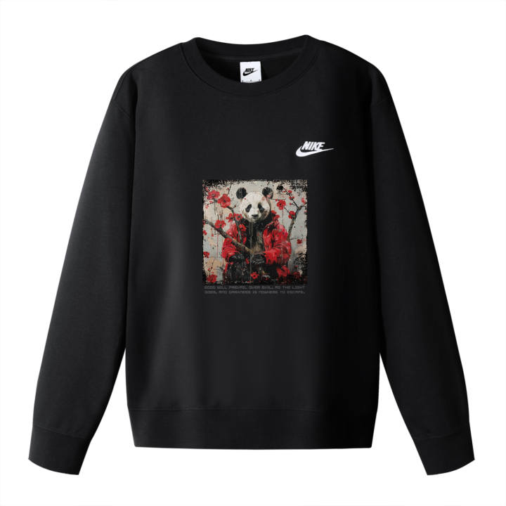 Nike Nike Sweatshirts Unisex Black Crew Neck Moderate Regular