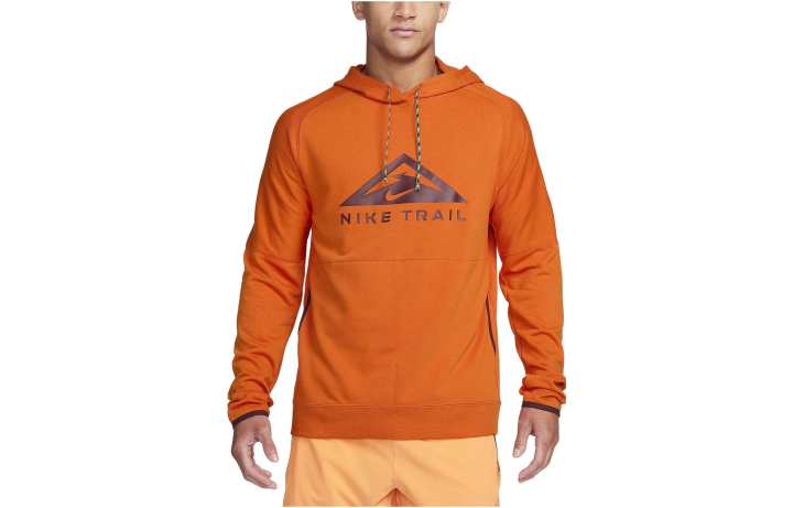 Nike Nike Sweatshirts Men's Orange Hooded Moderate Other