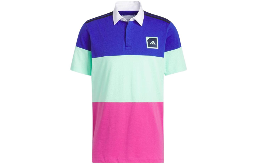 Adidas Adidas Polo Shirt Japan Version Men's Transparent Blue