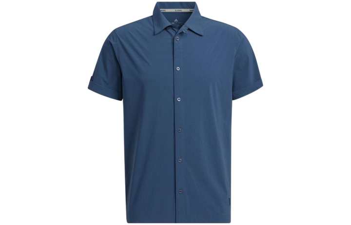 Adidas Adidas Shirts Men's Blue Lapel Moderate