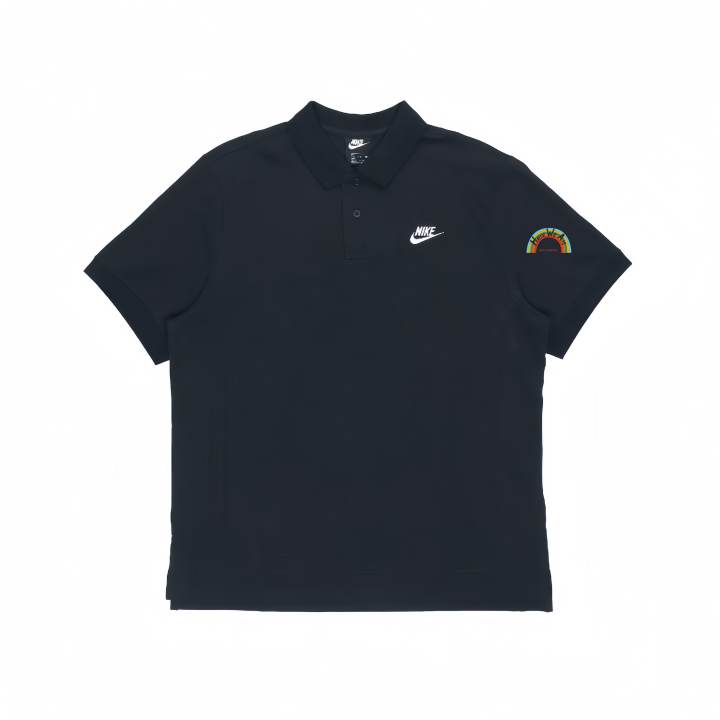Nike Nike Polo Shirts Unisex Black Lapel Moderate Straight Fit